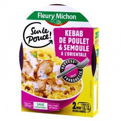 Fm Kebab Poulet Semoule 280G