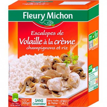 Fm Escalope Volaille Riz 300G