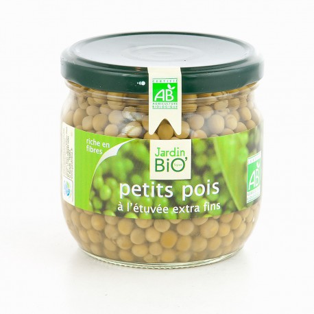 J.Biologique Petits Pois Extra Fins Bio 330G