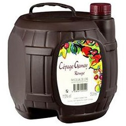 Cubi 5L Vin de pays De Loire Gamay Rge 5L