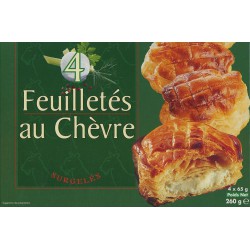 4X65G Feuilletes Chevre