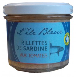 Ile Bleu Rillette Sardine 100G