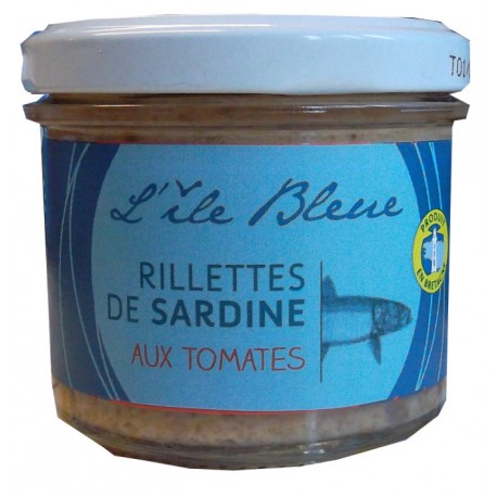 Ile Bleu Rillette Sardine 100G