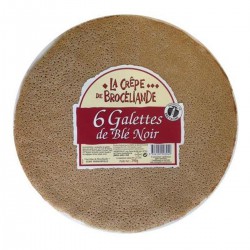 Broceliande Galette Ble Noir Sachet A Plat X6 390G