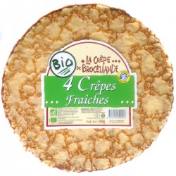 Crepes Biologiques A Plat X4 160G