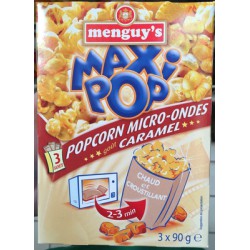 Pop Corn Gour Caramel 3X90G
