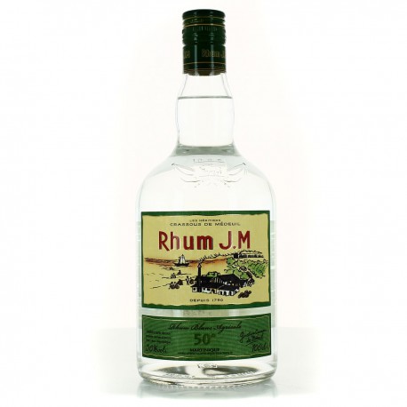 Jm Rhum Blanc Martinique 50%V Bouteille 1L