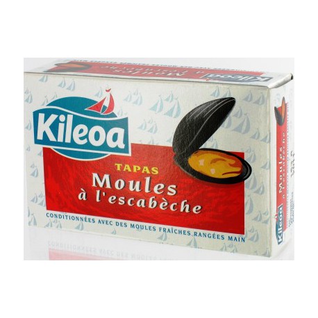 1/6 Moules A L Escabeche 112G Cote Mer