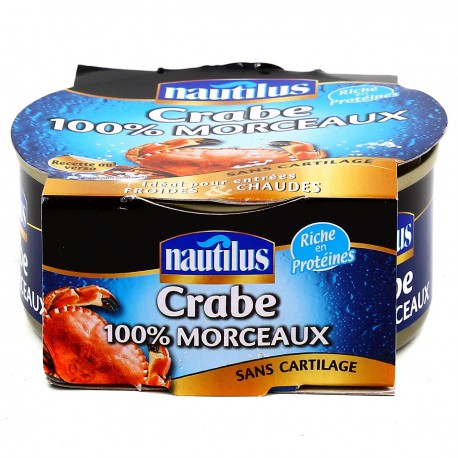 Bte 103G Crabe 100% Morceaux Nautilus