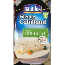 190G 1/4 Fil.Cabillaud/Leg.
