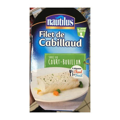190G 1/4 Fil.Cabillaud/Leg.