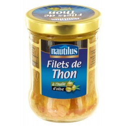 Bx Filet Thon Huile Olive 135G Nautilus