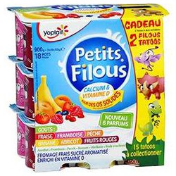 Petits Filous Petits Filous Panachés Aux Fruits 18X50G