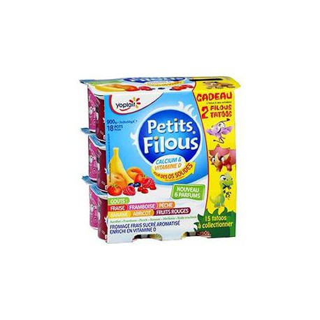 Petits Filous Petits Filous Panachés Aux Fruits 18X50G