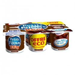 Pt Filou Choc.6X100G Yopl
