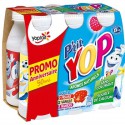 6X180G P Tit Yop Yaourt A Boire Vanille-Framboise-Fraise Yop
