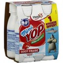 4X100G P Tit Yop Yaourt A Boire Yop Fraise Yoplait