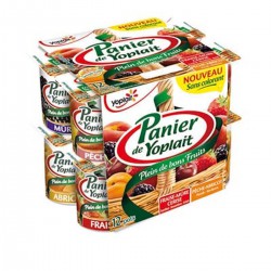 12X125G Yaourt Panier Panache Yoplait