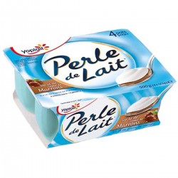 4X125G Perle Lait Creme De Marron