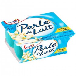 4X125G Perle De Lait Vanille