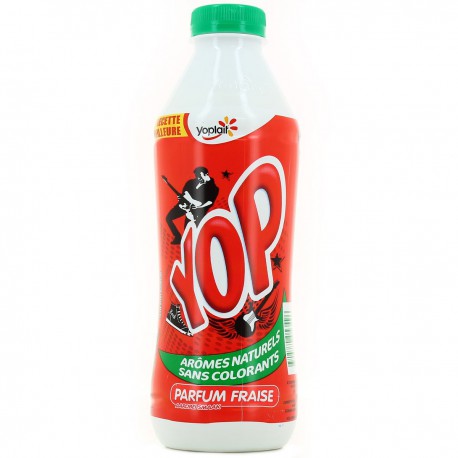 850G Bouteille Yaourt A Boire Yop Fraise Yoplait