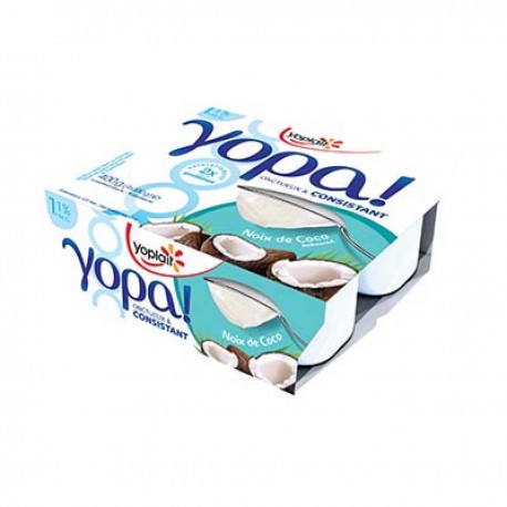 4X100G Yopa Coco 0%Mg