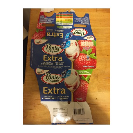 Yop.Pan.Extra 0% Fraise 4X120G