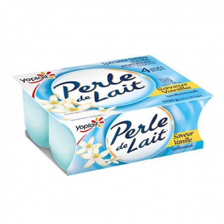 Perle De Lait Vanille 4X125G