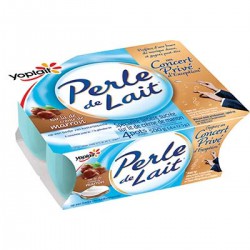 Yopl.Perle Lt Cr.Marron 4X125G