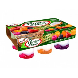 Yopl. Panier Sur Fruit 6X140G