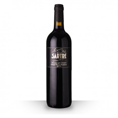 Pessac-Léognan Rouge Le S Sartre 2014 75Cl