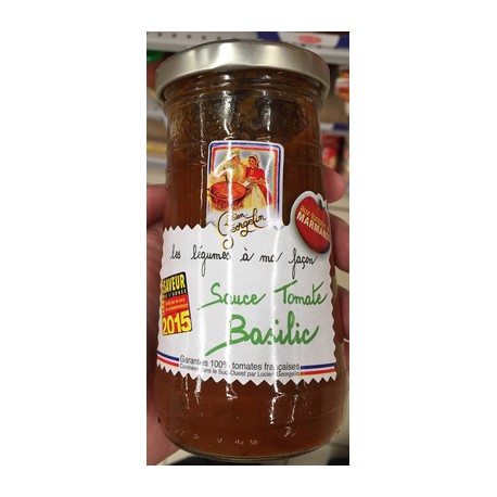 250G Sauce Tomate Basilic Georgelin