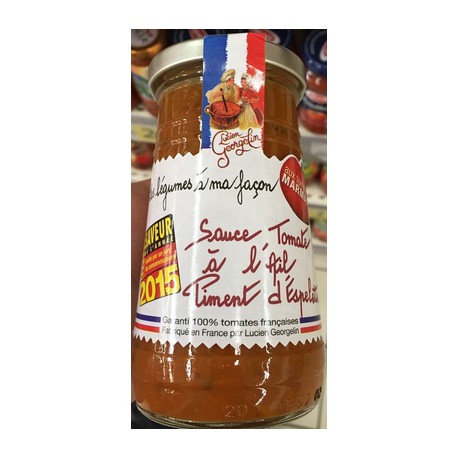 250G Sauce Tomate Ail / Piment