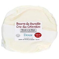 250G Beurre Cru Barate Doux Cotentin