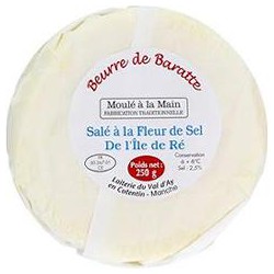 250G Beurre Cru Barate Sale Cotentin