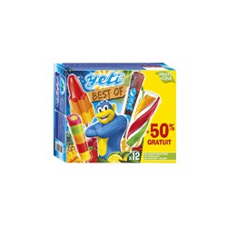 12 Batonnets Yeti BeSaint Of+50% 555G