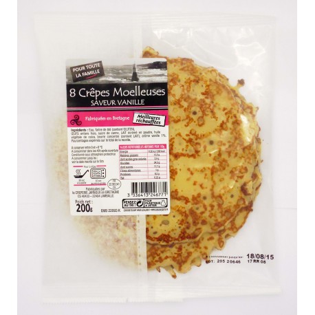 B.Jarnou 8 Crep.Vanil.Moel200G