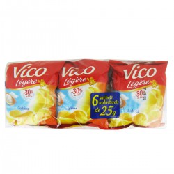 Vico Chips Legeres Nat 6X25G