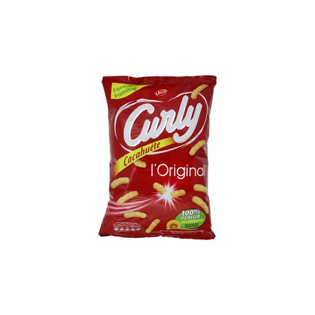 Lorenz Curly Cacahuete Sachet 160G