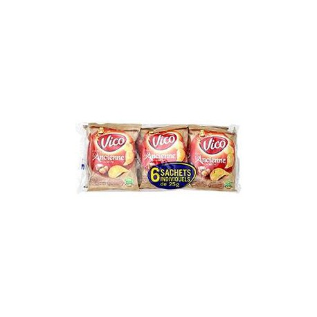 Vico Chips A L Ancienne Sel Fin 6X25G