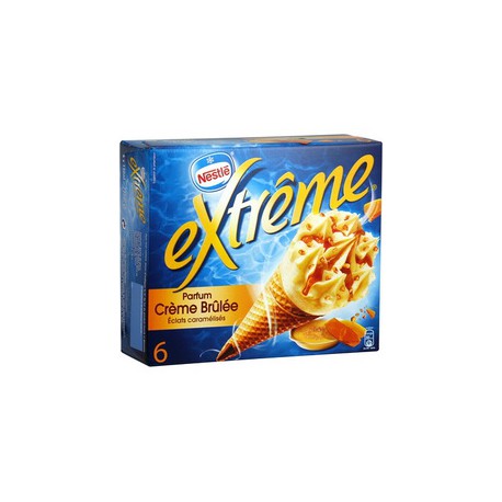 720Ml 6 Cornets Extreme Creme Brulee Nestle