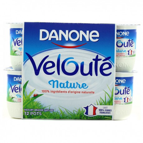 12X125G Veloute Nat Danone