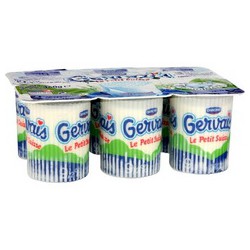 6X60G Petits Suisses Nature 40% Danone