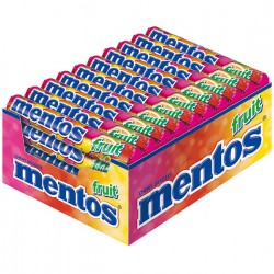 Rouleau 38Gr Fruit Mentos