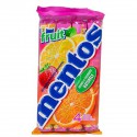 Mentos Bonbons Parfums Fruits Les 4 Rouleaux De 38G