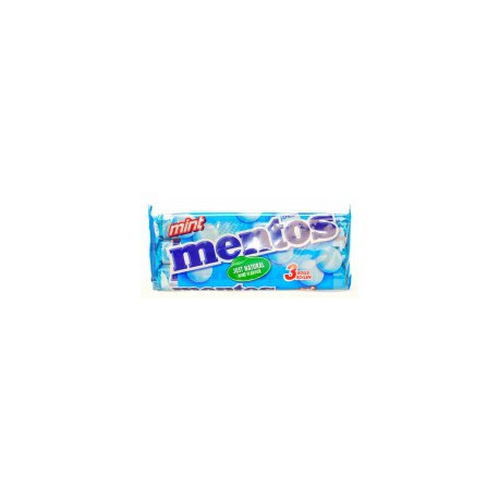 Mentos 3Rouleaux Menthe 114G