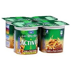 Activia Bif.Noix Cereal.4X125G