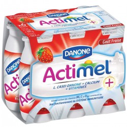 6X100 Actimel Fraise