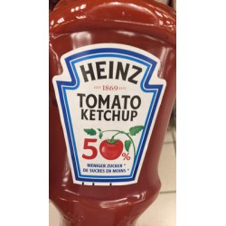 Heinz Ketchup KopfSaint Fl.Tomato-50% 400 Ml