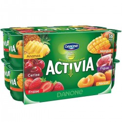 16X125G Yaourt Activia Bifidus Fruits
